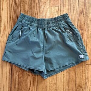 Women's Vuori Green Athletic Shorts